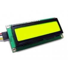 Дисплей LCD 1602 (желто-зеленый)