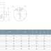 Чертеж и размеры кулачковых соединительных муфт